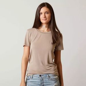 NWT BKE Jeans taupe t-shirt